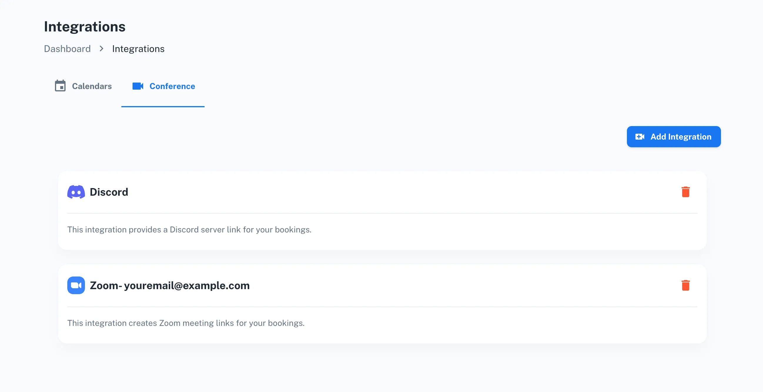 Integration Confirmed