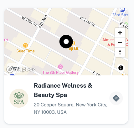 Calendar with time slots